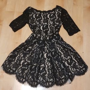 Black Lace Dress